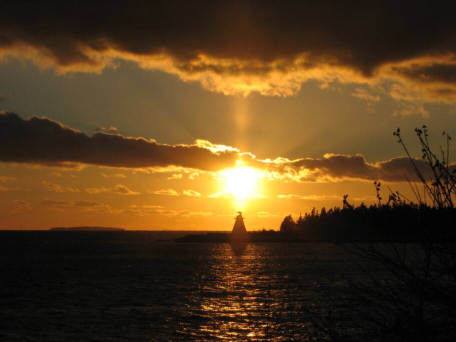 Spectacular sunsets