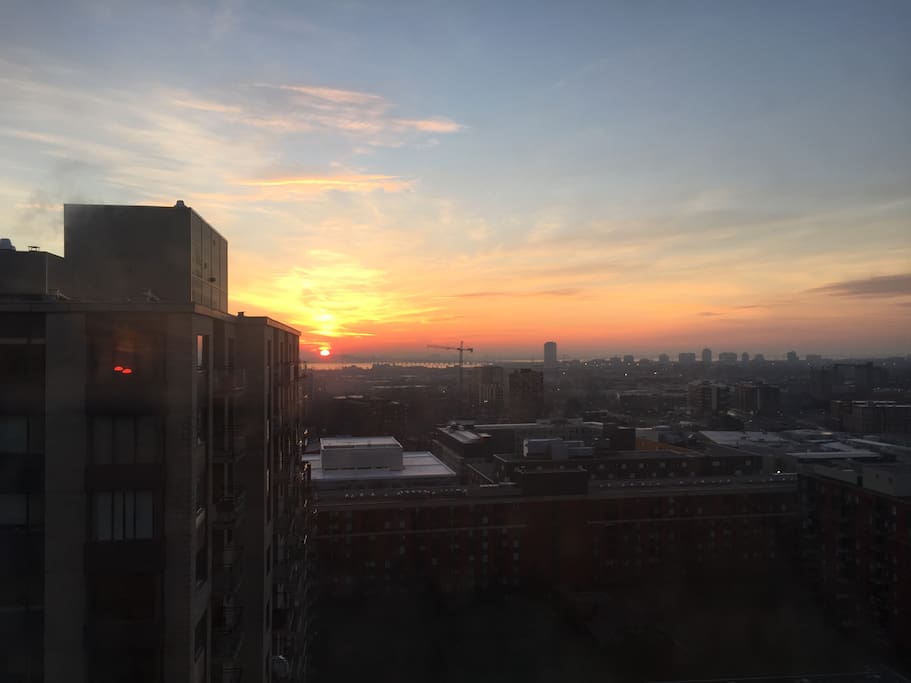 Sunrise - from the balcony