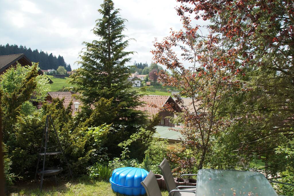 Sicht aus dem Fenster