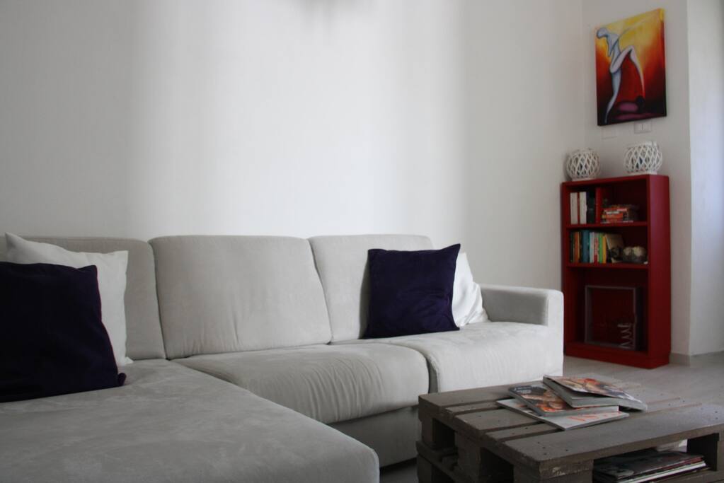 Salottino con divano letto