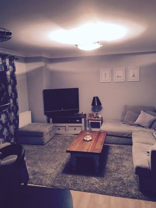 Large living room space