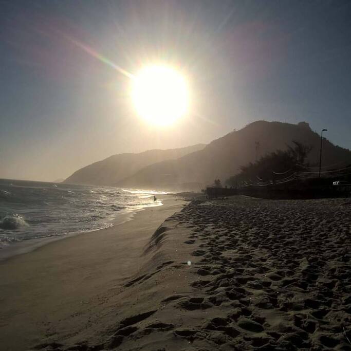 Por do Sol da Praia da macumba