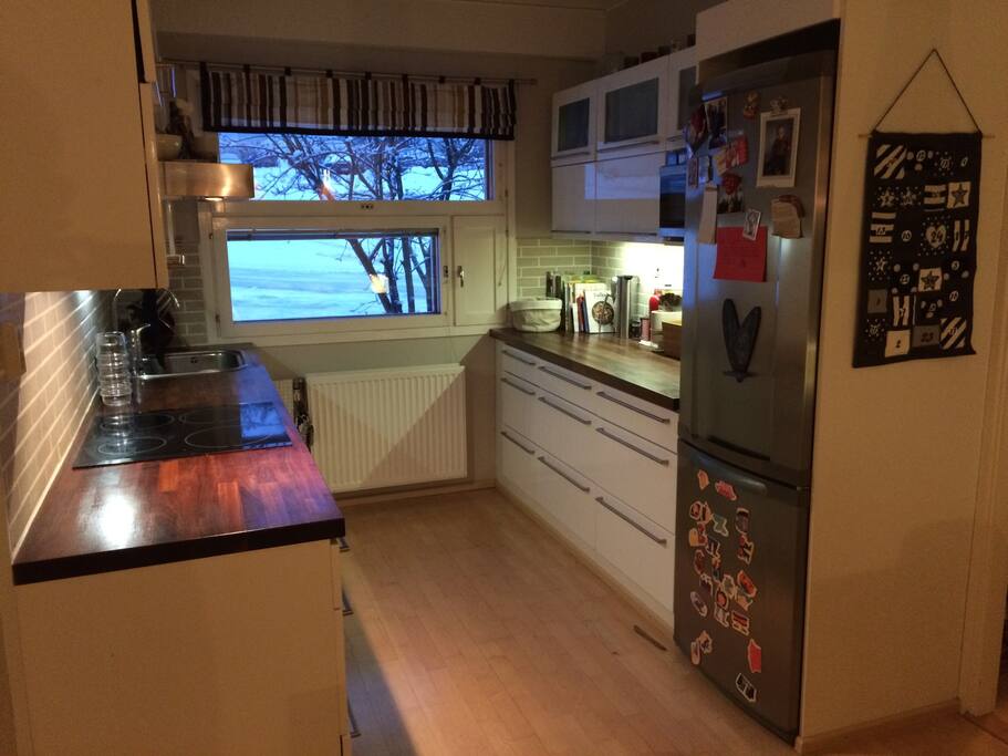 Fully equipped kitchen