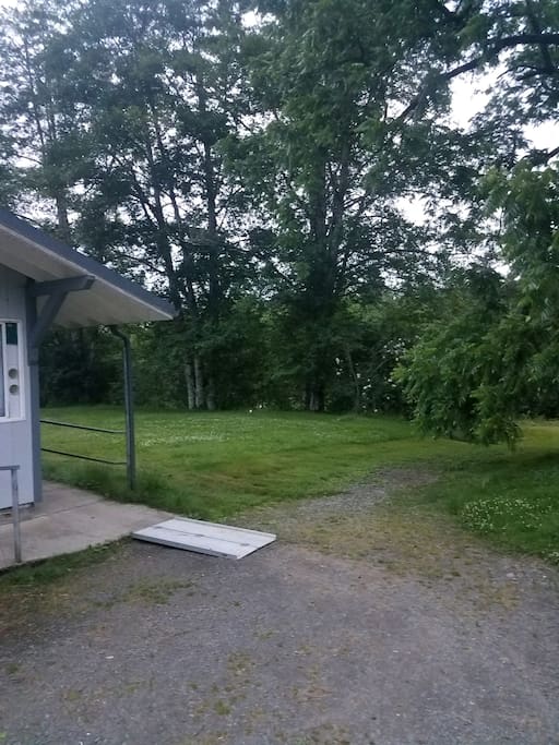 A view from main entrance of home