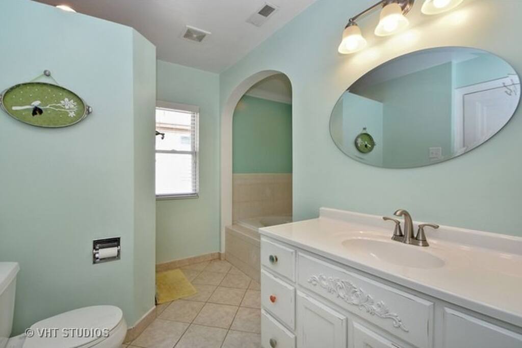 Bathroom, with Garden Tub and Shower