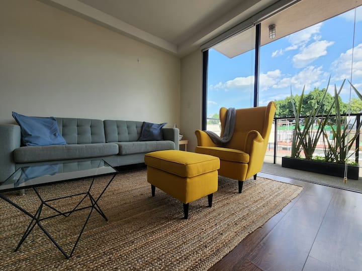 Perfect Location - Flat With Terrace & Home Office - Ciudad de México