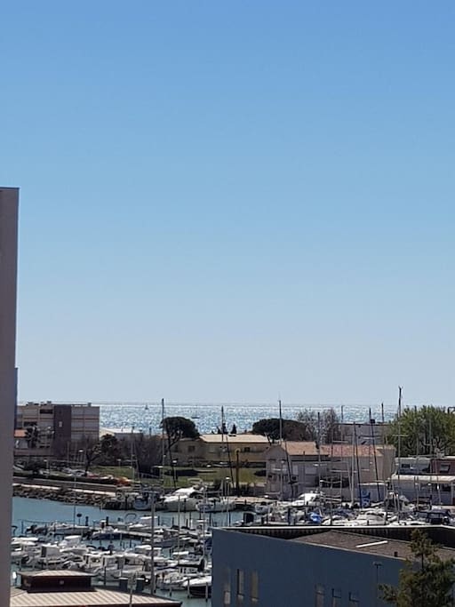 Vue mer et port