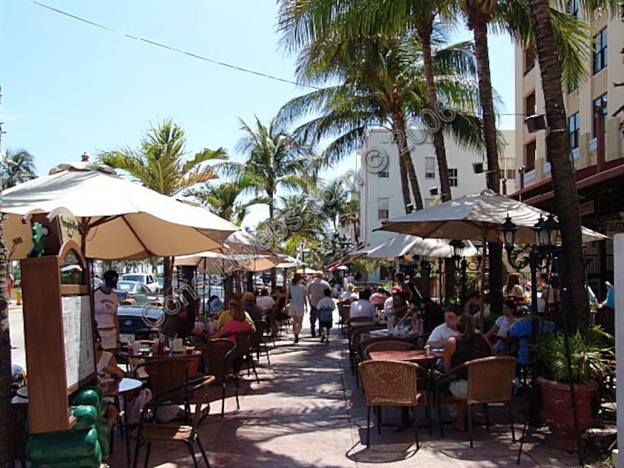 THE STREET IN FRONT
