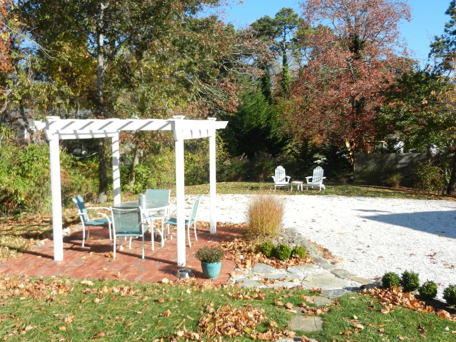 backyard pergola