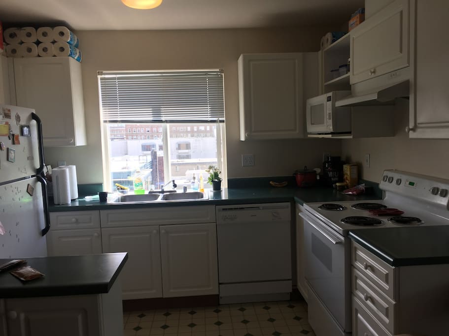 Kitchen with all appliances included