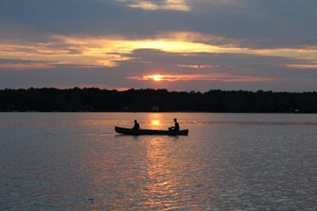 Sunset at the Lake