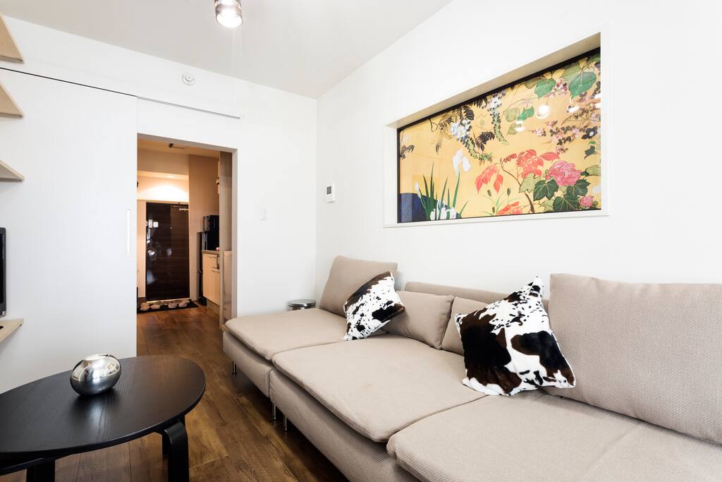 Modern and stylish living room