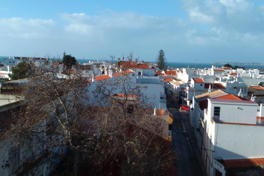 vues sur Alvor depuis l'appartement