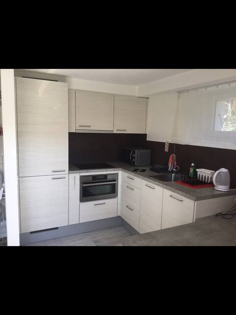 Deux pièces, meublé, plain pieds, indépendant