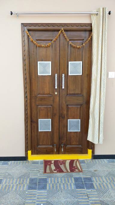 Main door of the Pent House
