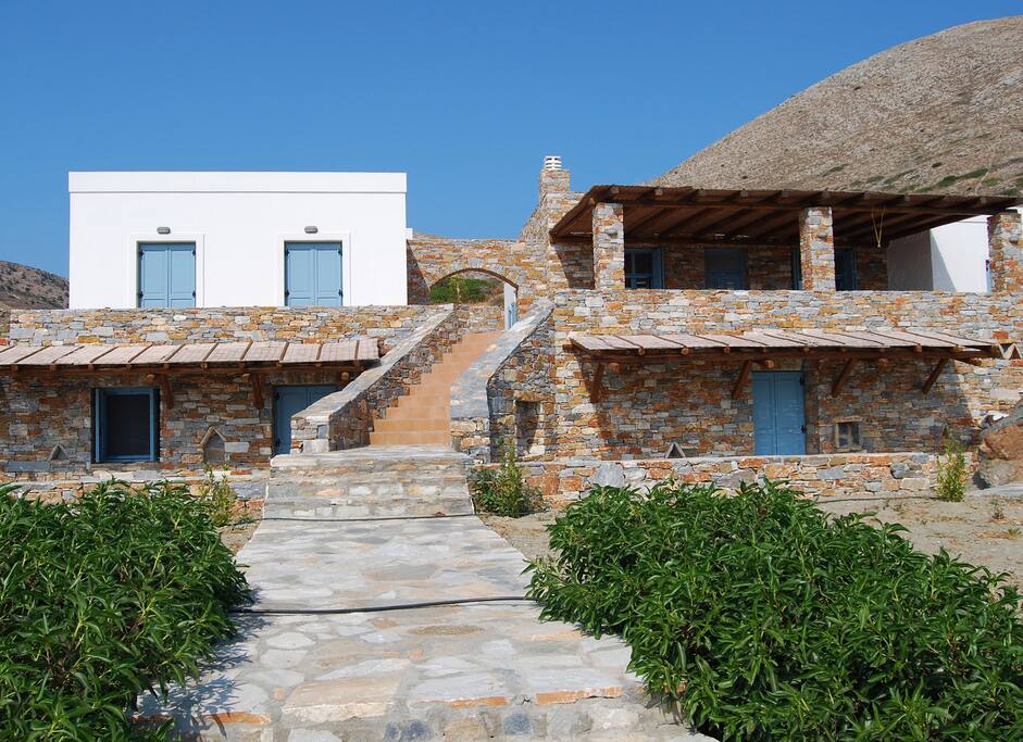 The entire villa