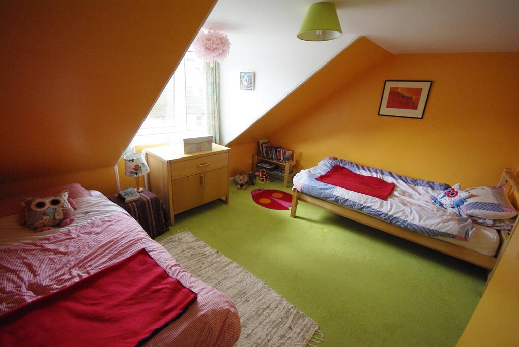 Twin bedroom.