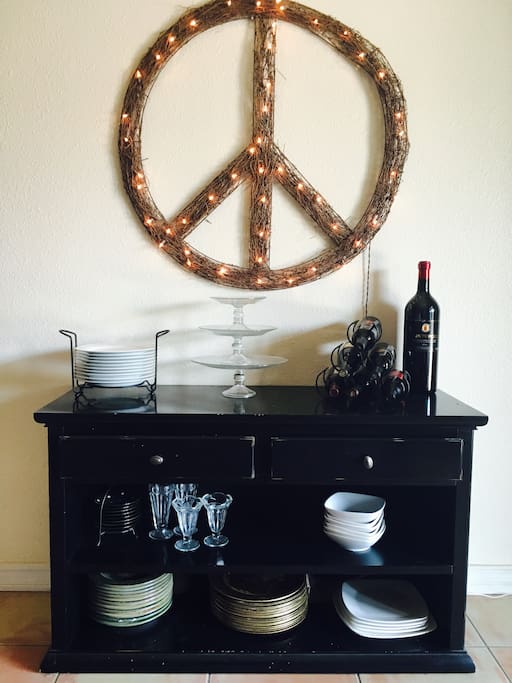 Buffet Table & Serving Utensils