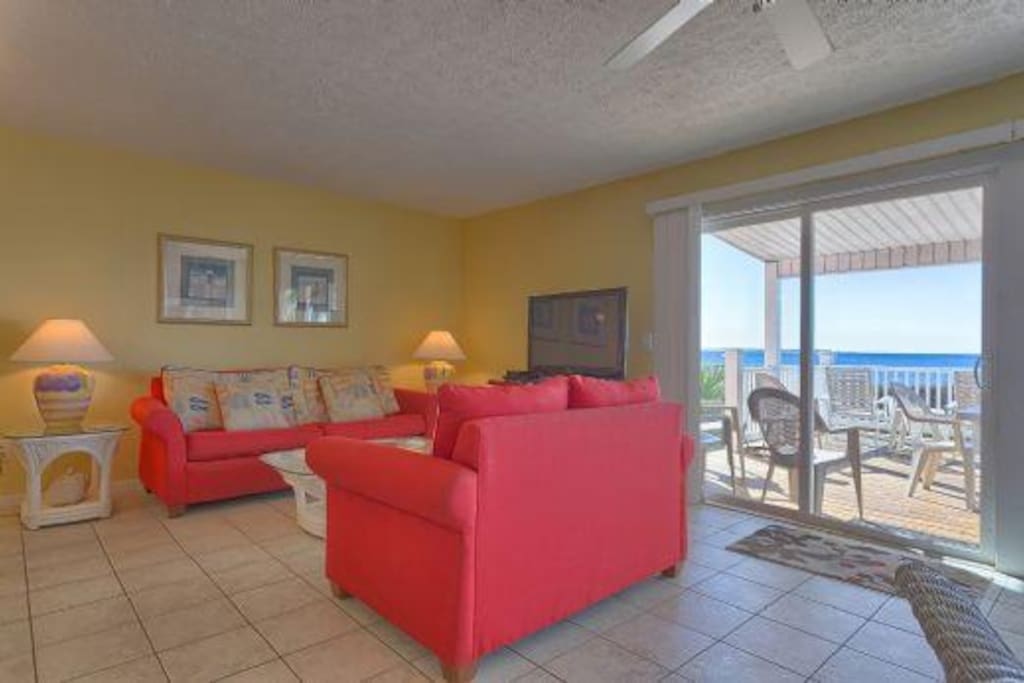 Gulf Front Living Room