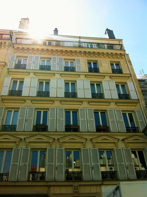 The Haussman style building