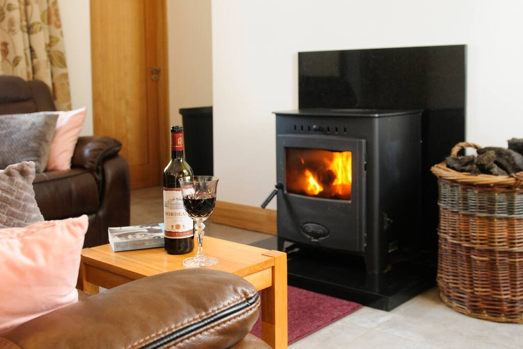 Easy to use stove will keep you cosy in winter
