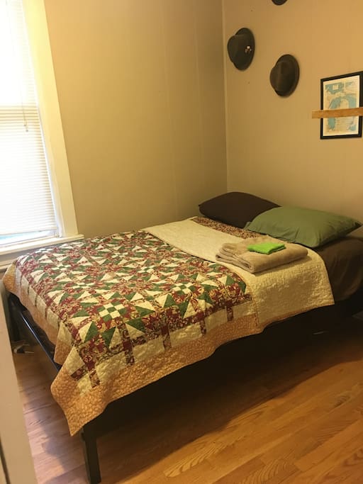 Full size bed.