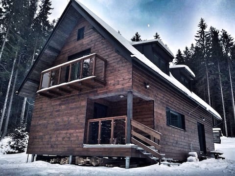 Romantic slopeside lodge Kamenie