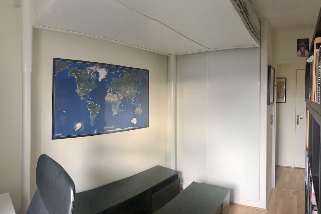 Chambre 2 en mode Bureau