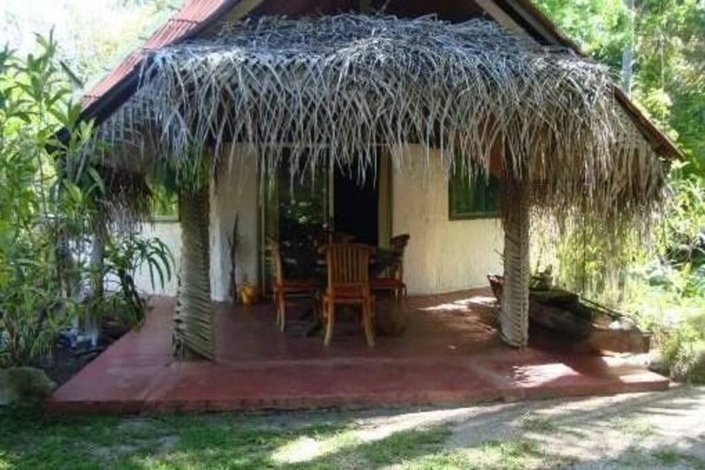 Entrée du Bungalow