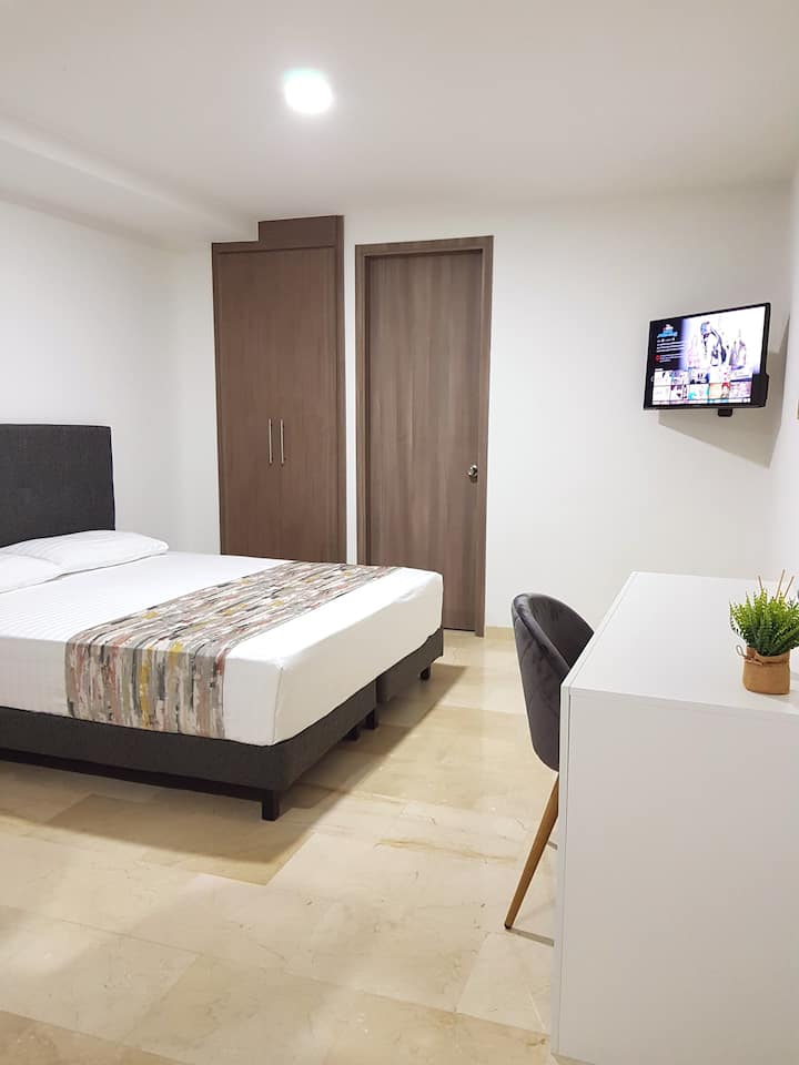 Ambient i bollshëm për të pushuar në qetësi dhe për të shijuar një ditë të qetë në pushim. 