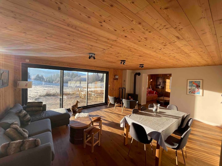 Chalet Méaudre Entier - 12 Pers Max - Rare! - Autrans