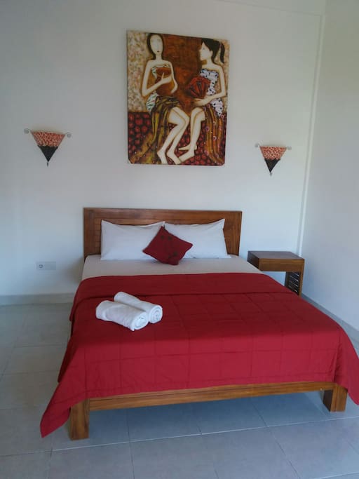 Standard double room with fan