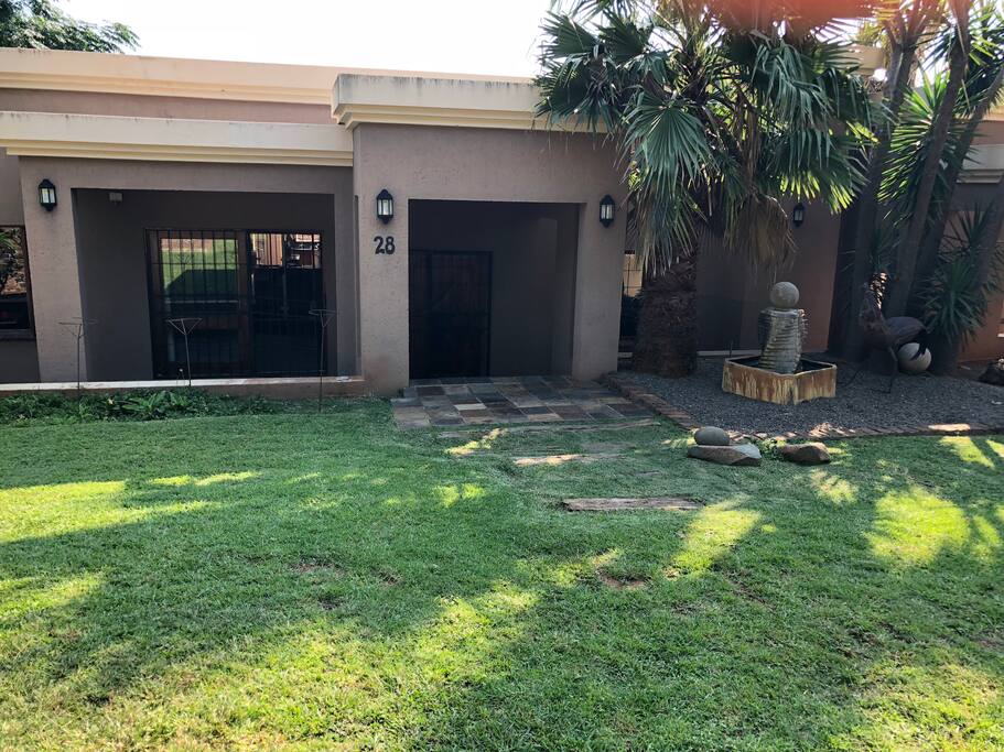 The entrance of the main house.