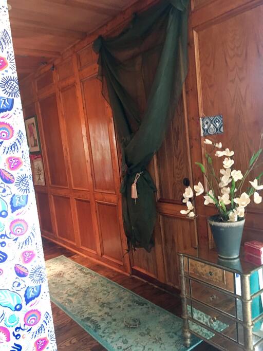 Front door and entrance hall