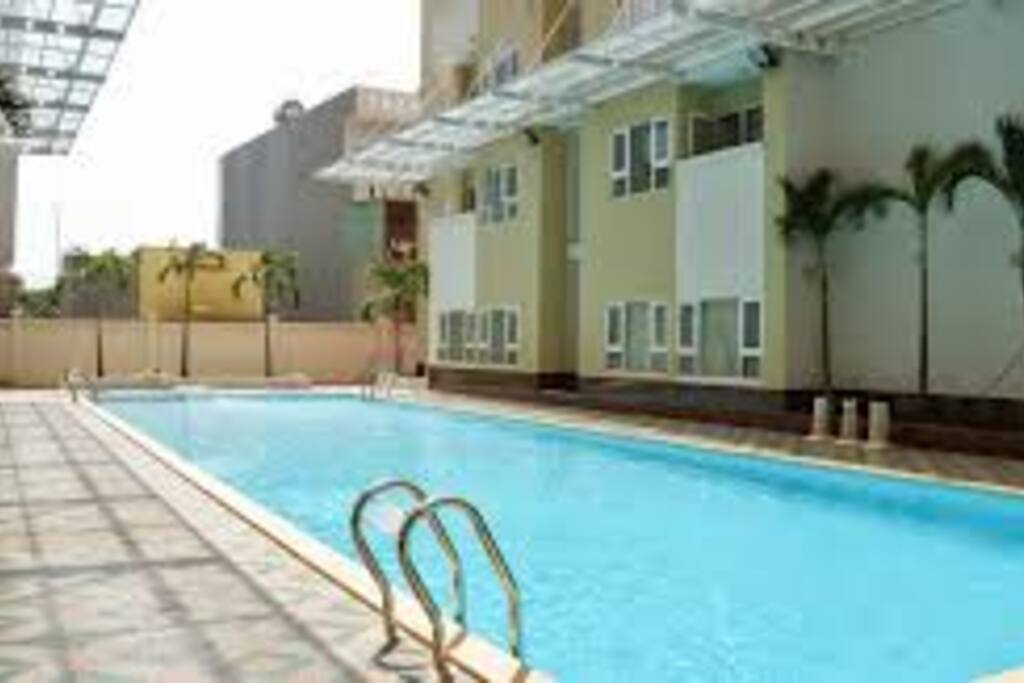 Swimming pool iin building