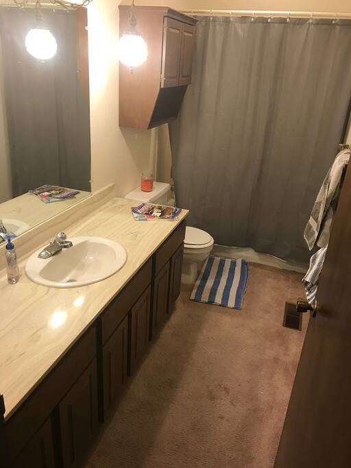 Your private bathroom