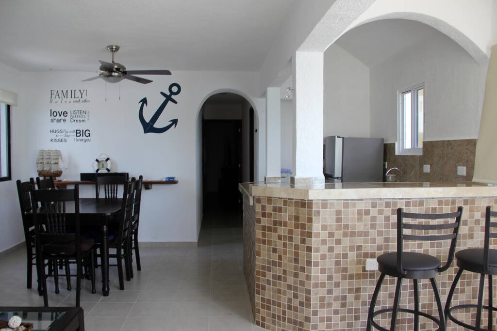 Entrada al departamento
