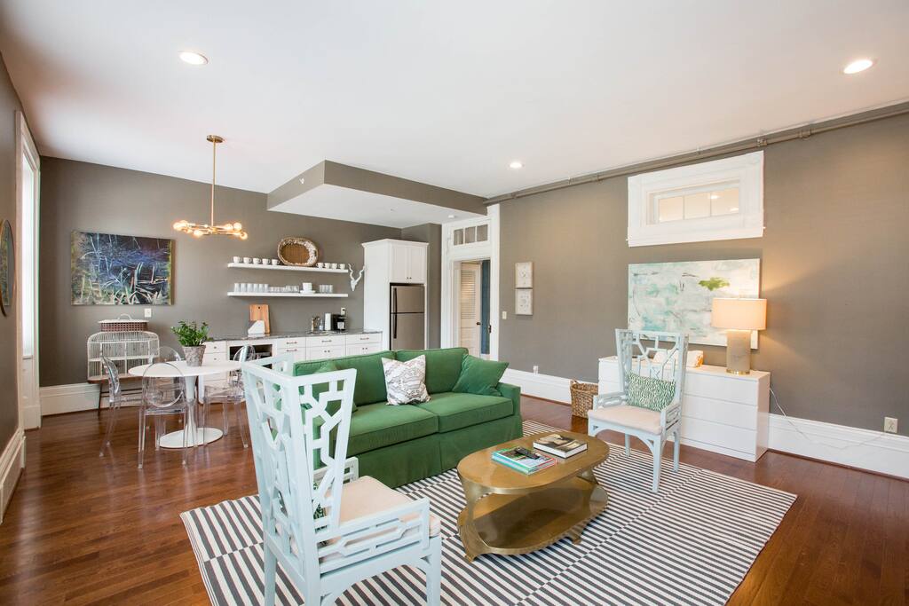 Unmatched common space, as nice as any hotel Presidential Suite in Louisville!