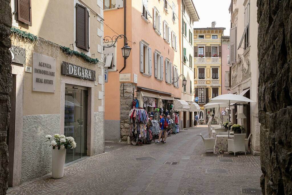 The apartment building in the heart of the old town