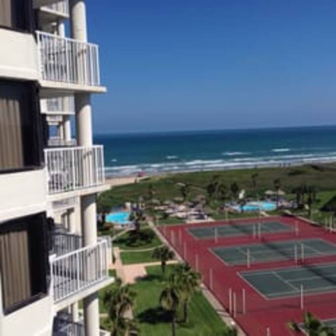 Beach View from balcony