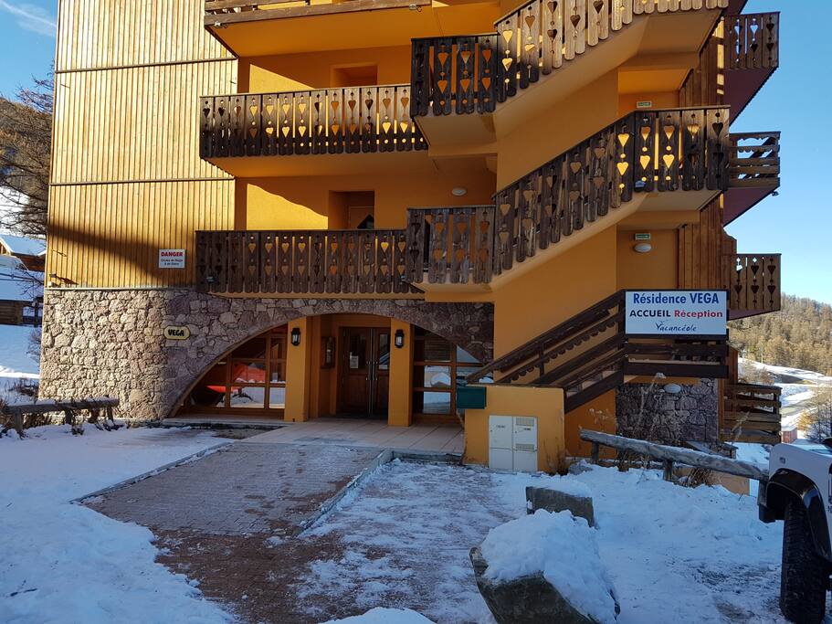 Entrée de l'immeuble