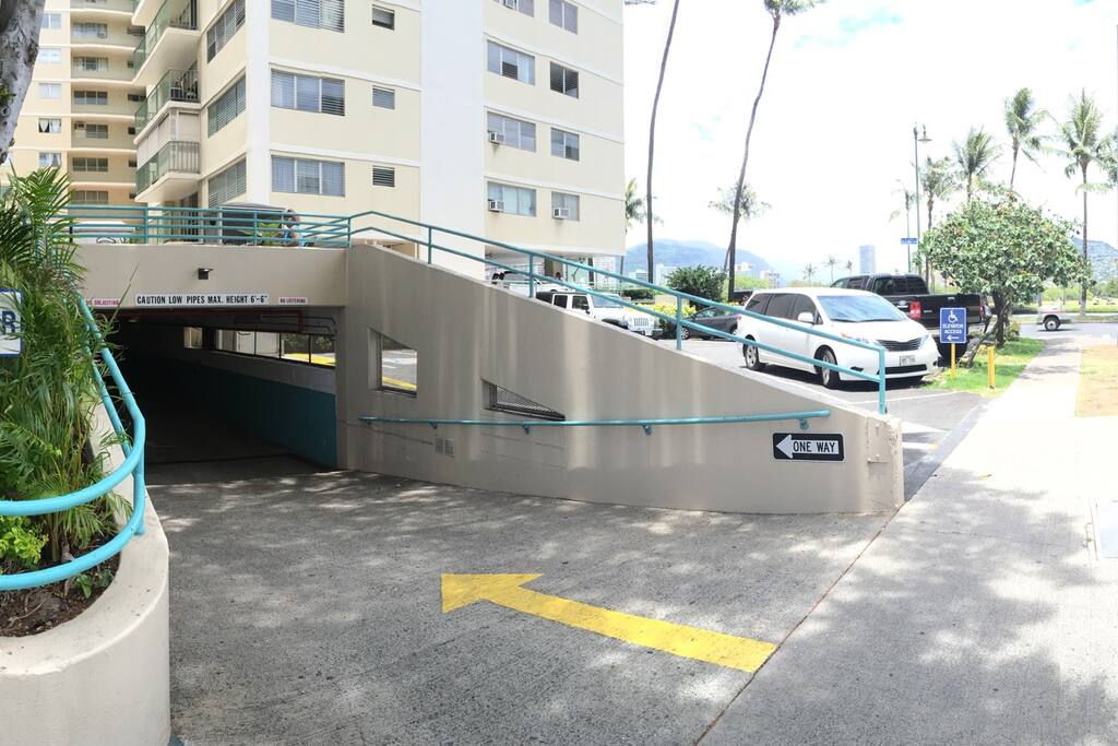 Parking $25 for 24 hours. You can either park outside or inside. Spaces limited so if you would like to park in the building, pls let us know in advance. We cannot guaranteed to reserve a spot for you but we will try to ask the front to put guests on their waiting list.