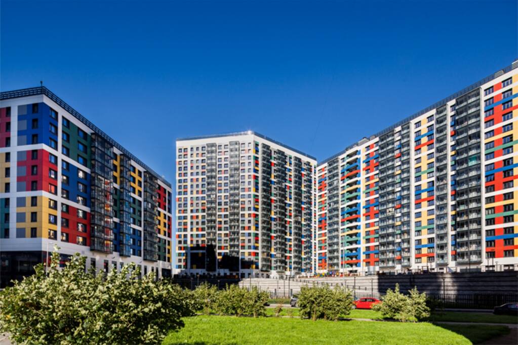 Colorful new house "Legenda"