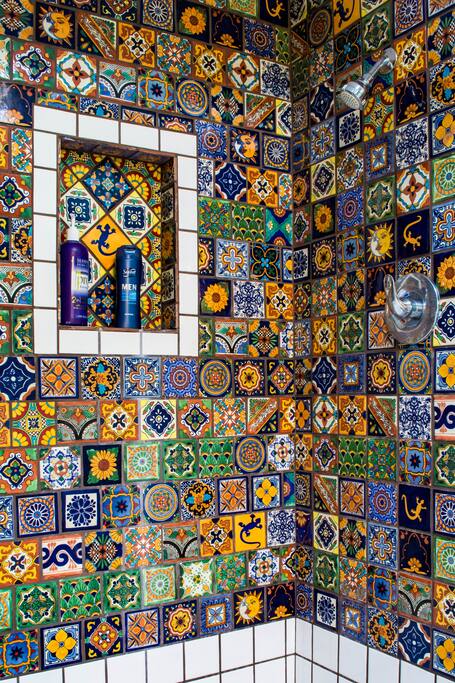 New shower