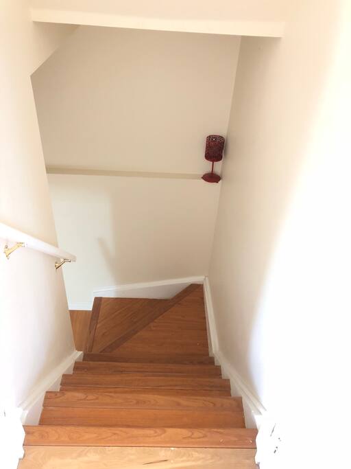 Stairway to the apartment.