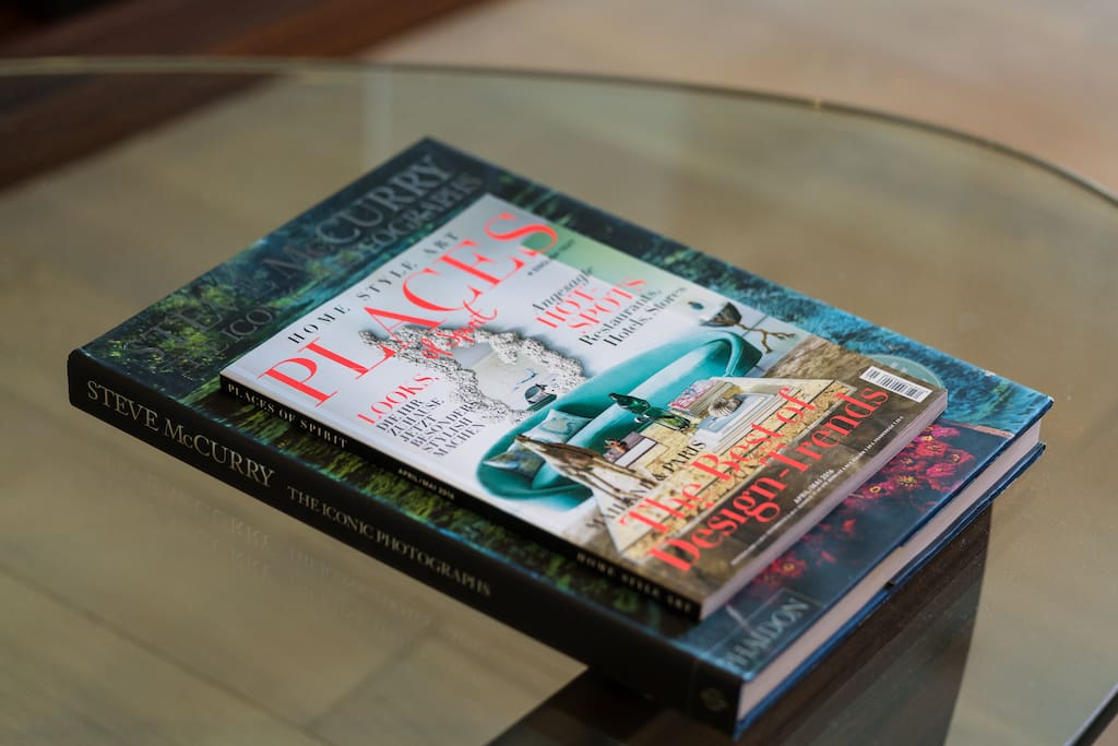Brought some of my favorite books & magazines for you!