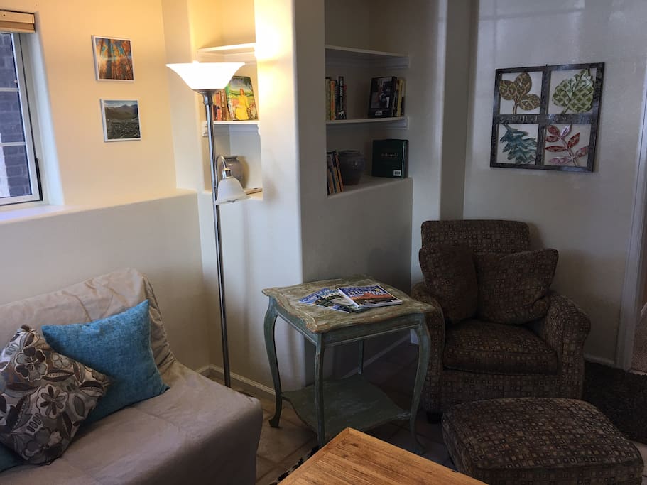 Great comfortable reading area