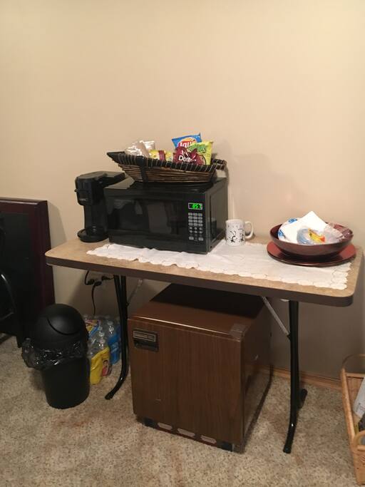 Snacks provided