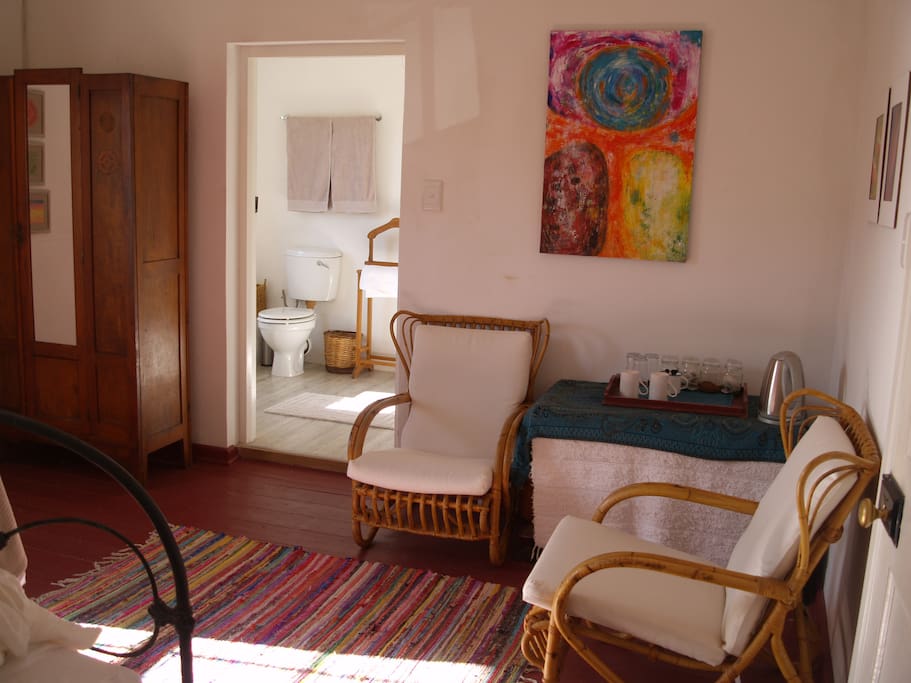 Sitting corner in room
