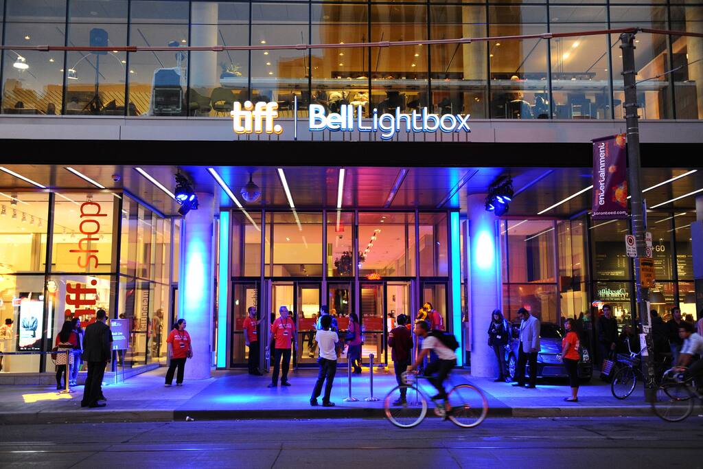 Just around the corner from the center of the TIFF Festivities